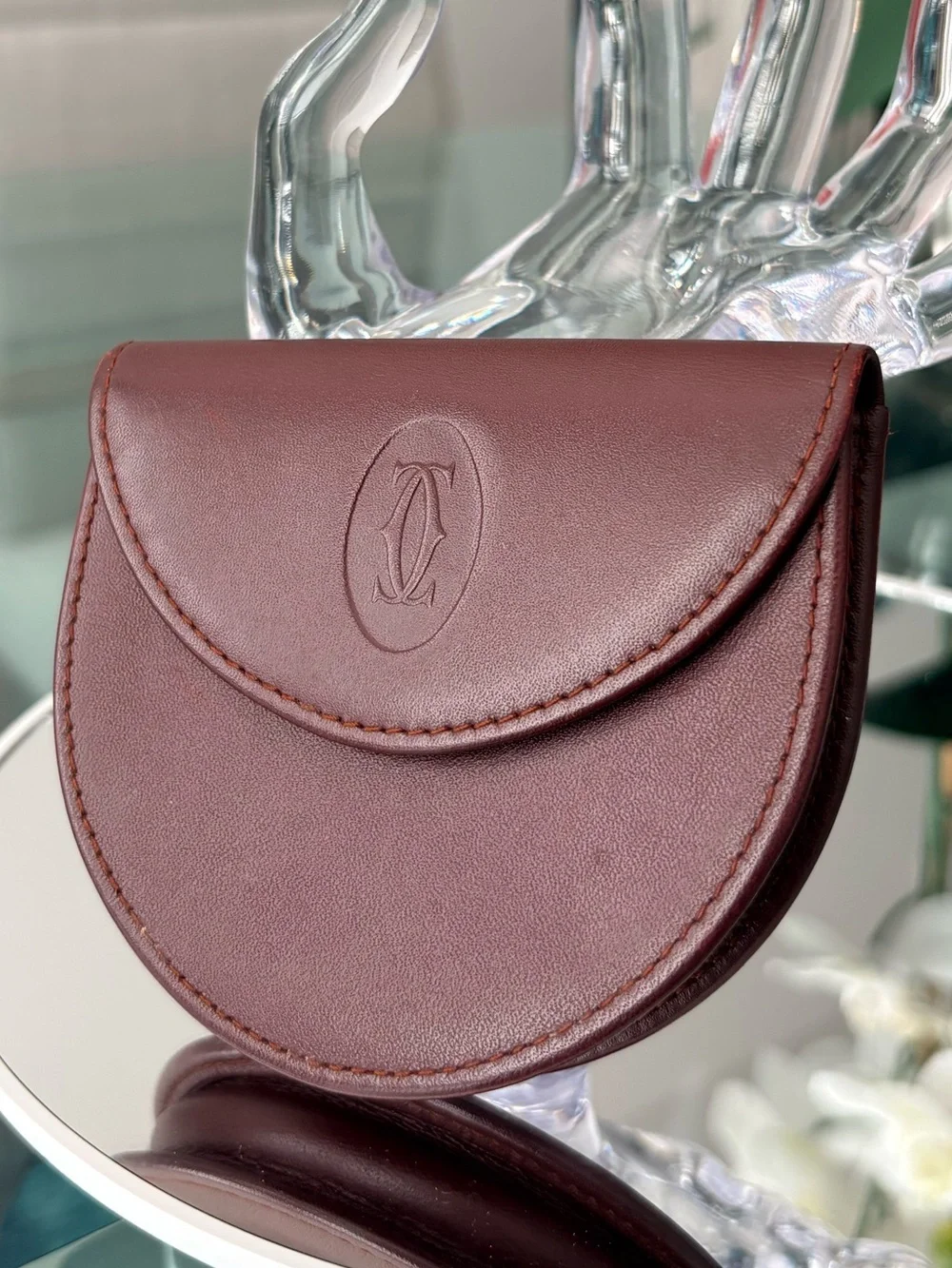 Cartier Half-Moon Coin Pouch